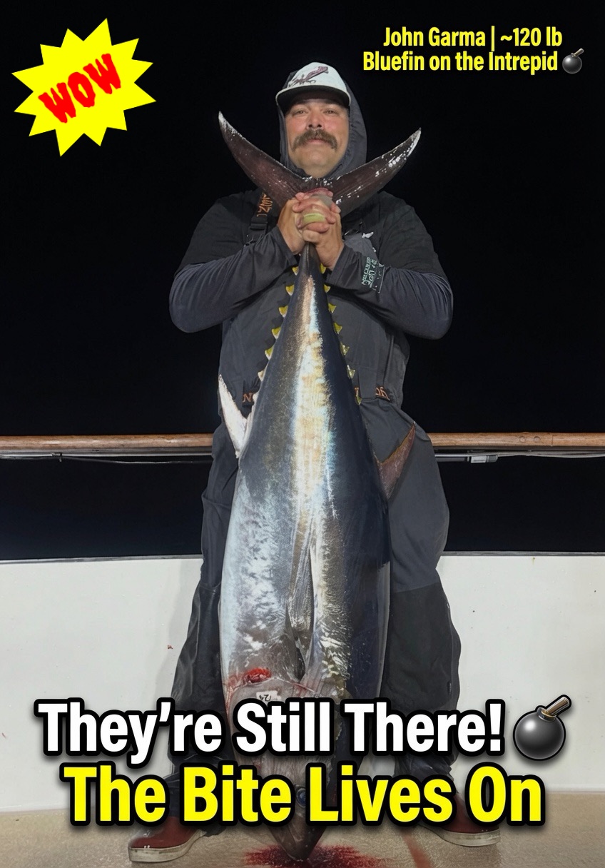 Bluefin Tuna Bite Explodes Off San Diego — 100- to 220-Pound Monsters on Fire at Cortez Bank Before Winds Pause the Action… But the Fish Are Still There!