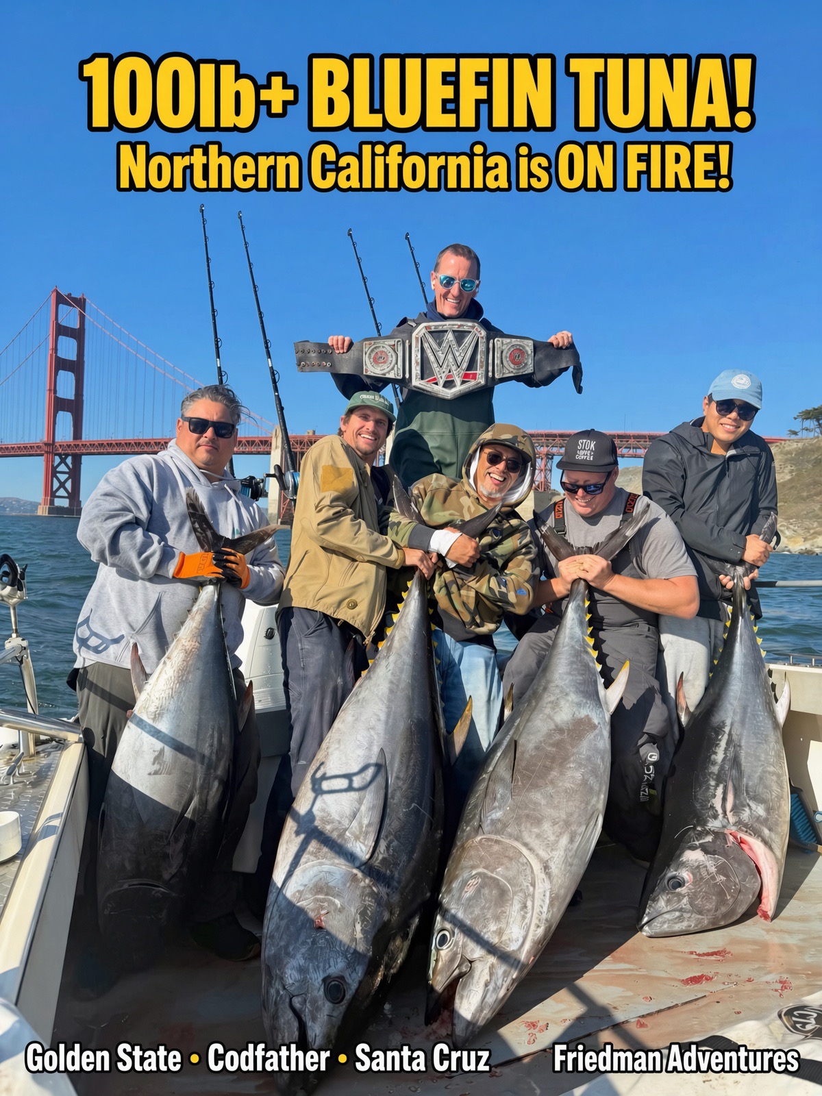 🔥 100lb+ Bluefin Tuna Lighting Up Northern California! Emeryville • Alameda • Santa Cruz 🎣 Northern California