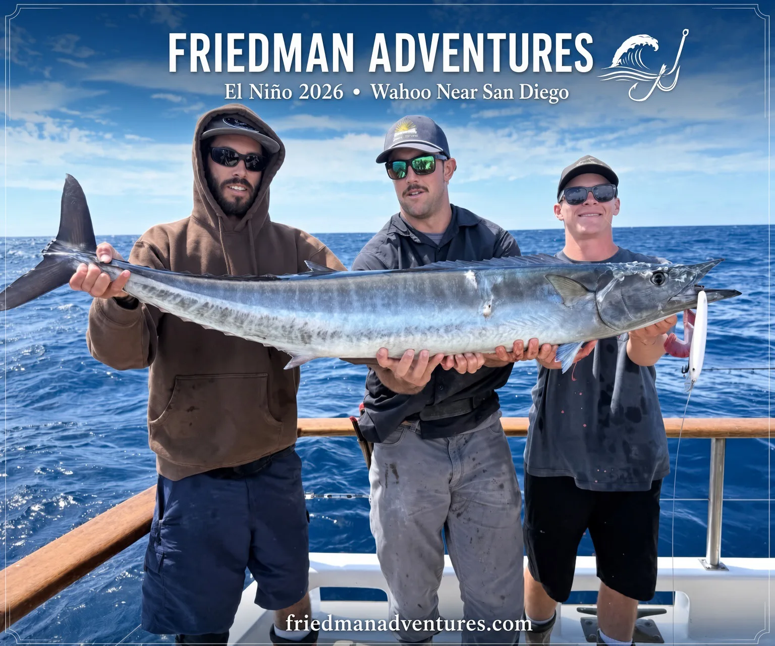 Another Wahoo Near San Diego – Strong Sign of El Niño 2026
