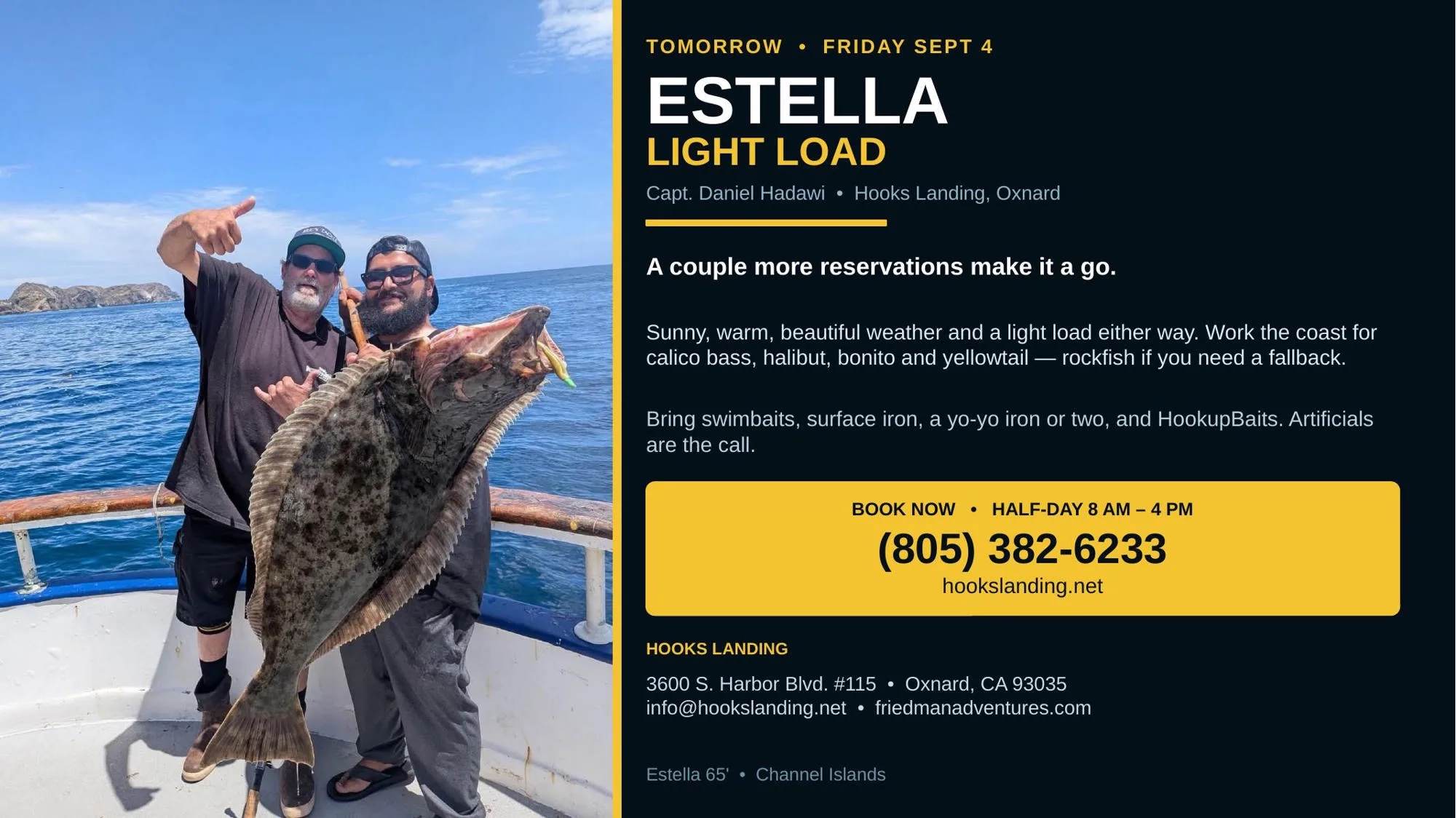 Estella Needs a Few More! Light Load Friday w/ Capt. Hadawi 🎣🔥