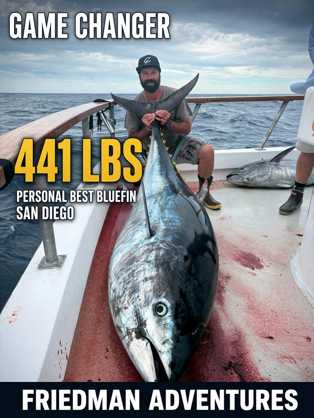 441-Pound Bluefin Giant: Game Changer Sets a New Personal Best Out of San Diego