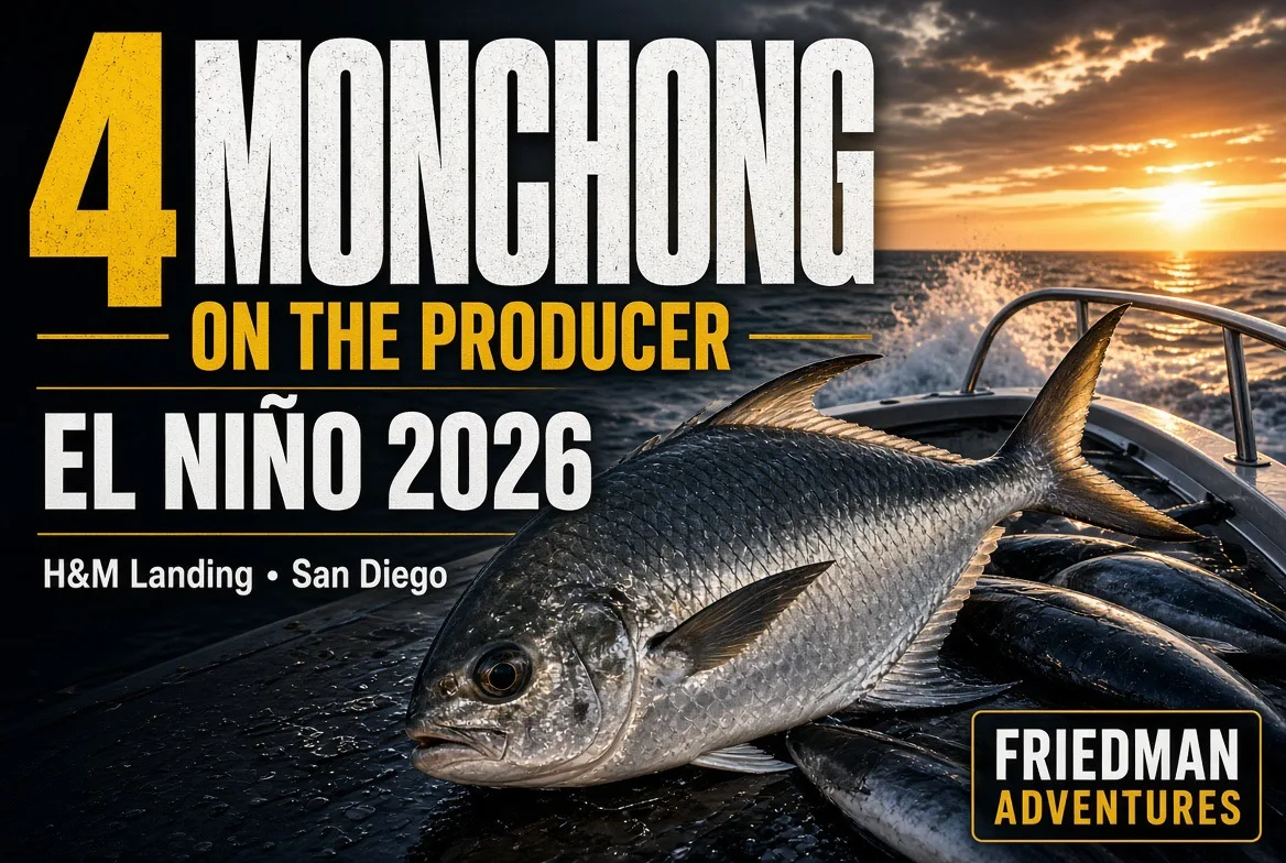4 Monchong on the Producer?! El Niño 2026 Just Got Weird 🎣🔥