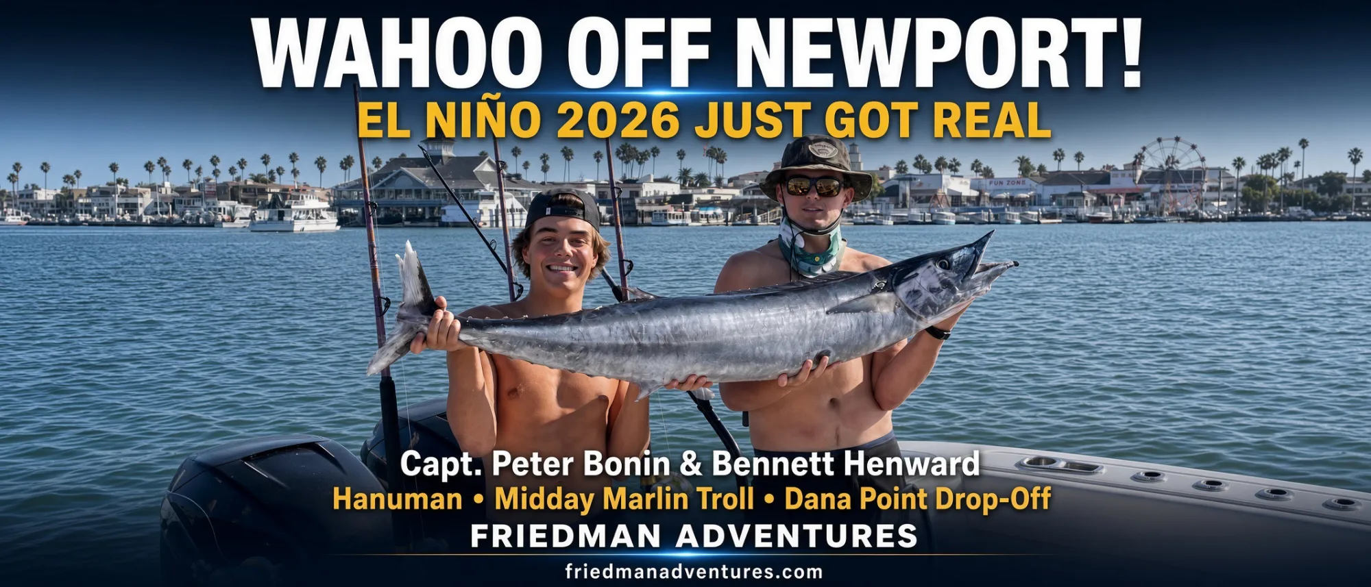 Wahoo Off Newport: El Niño 2026 Just Handed SoCal a Unicorn