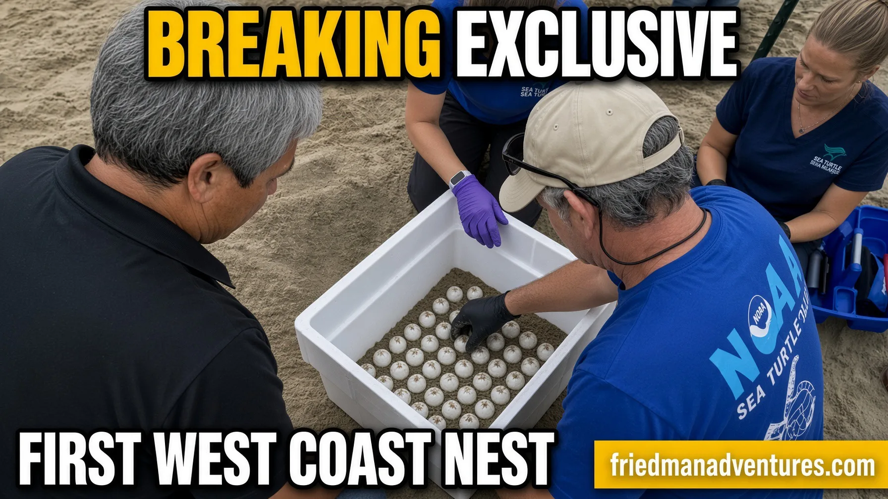 Olive Ridley Sea Turtle Nest Update Friedman Adventures was there this morning