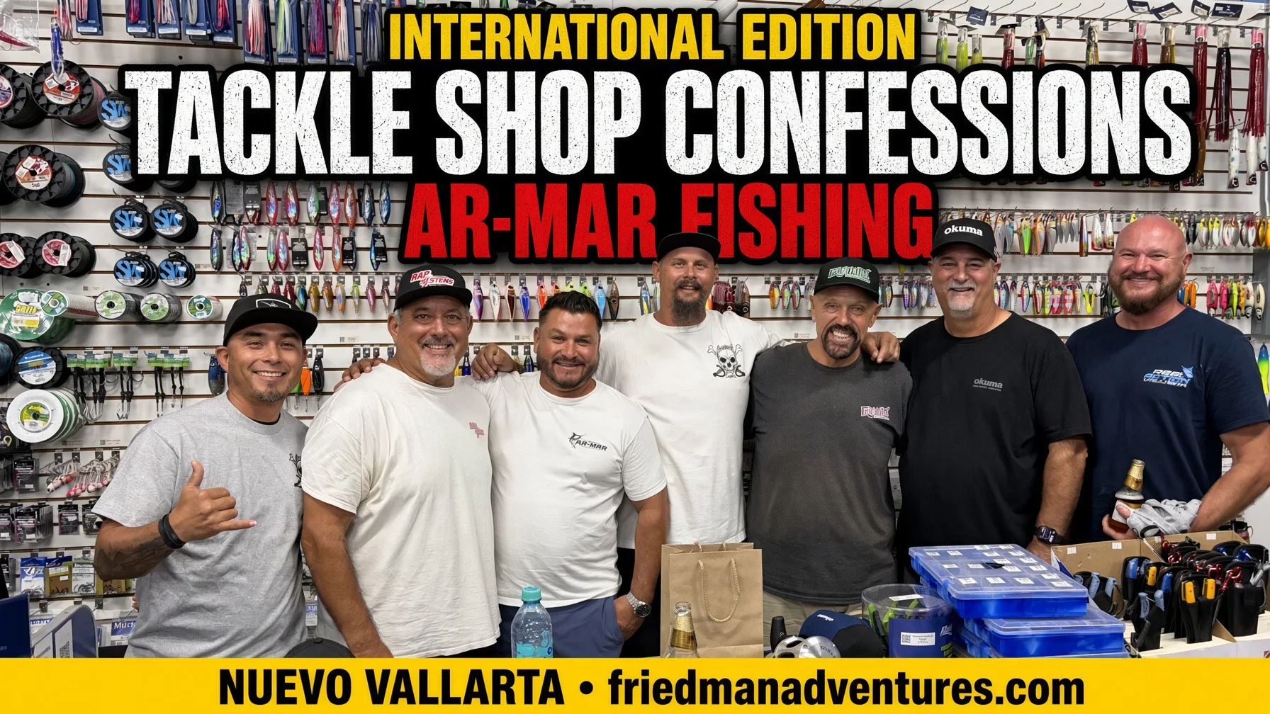 Tackle Shop Confessions Goes International at AR-MAR Fishing π£π²π½