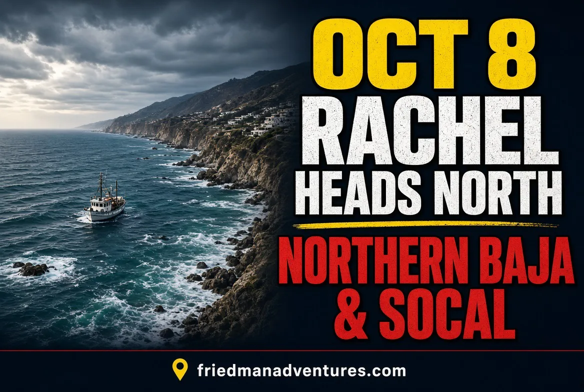 Rachel Turns North: Update for Ensenada and Southern California Friends